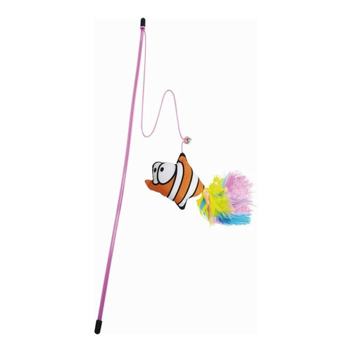 Drillepind med Guppy Fish