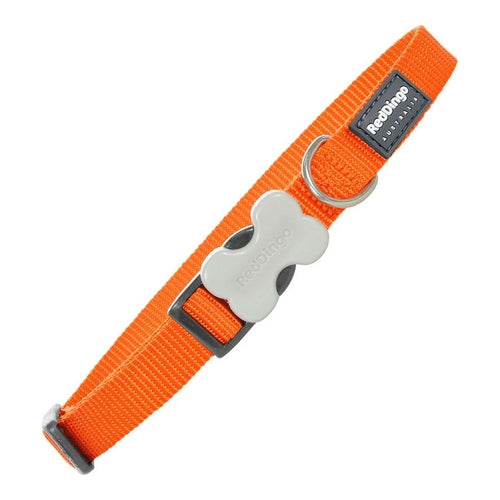 Hundehalsbånd – Red Dingo Smooth, Orange