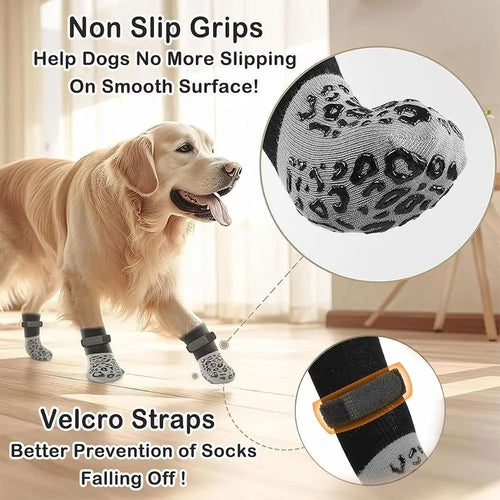 Anti-Slip justerbare hundesko